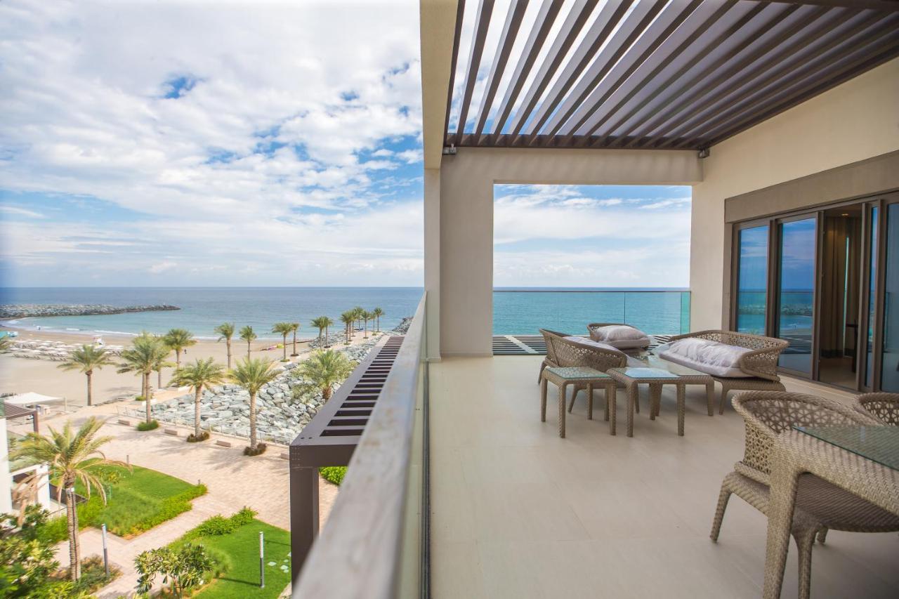 Al Aqah Luxury Apartment W/ Sea Views At Address Residences Fujairah Eksteriør bilde