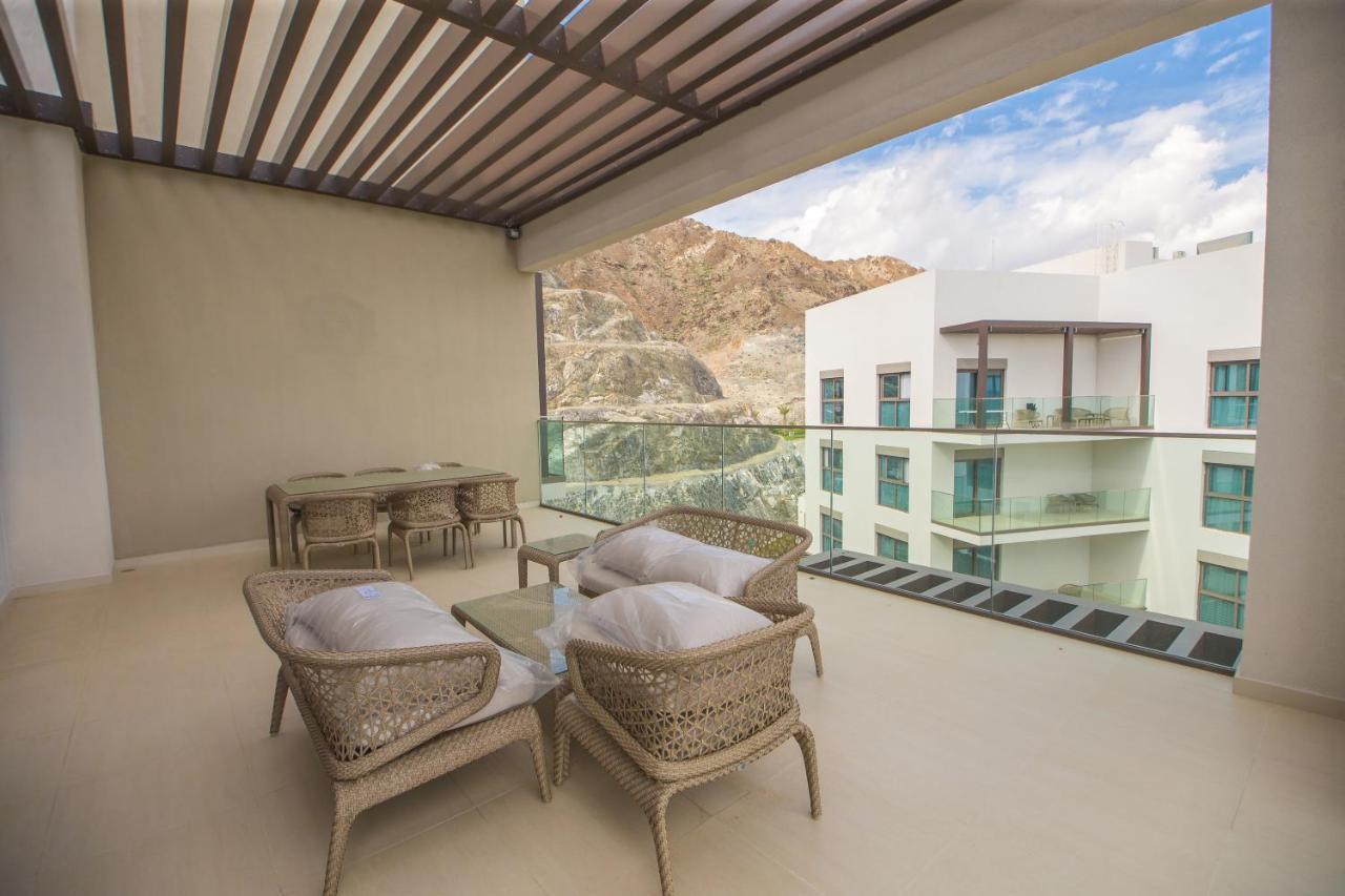 Al Aqah Luxury Apartment W/ Sea Views At Address Residences Fujairah Eksteriør bilde