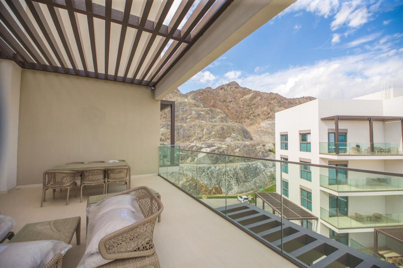 Al Aqah Luxury Apartment W/ Sea Views At Address Residences Fujairah Eksteriør bilde